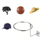 4 Pack Wall Mounted Hat Rack Heavy Duty for Cap Helmet Display