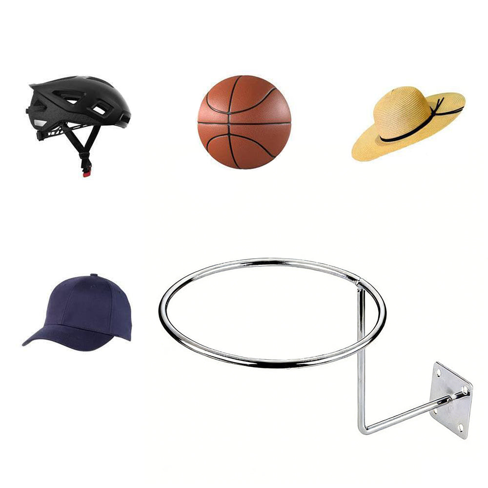 4 Pack Wall Mounted Hat Rack Heavy Duty for Cap Helmet Display