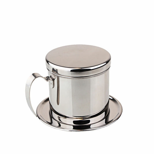304 Stainless Steel Vietnamese Drip Coffee Pot Infuser for Home Filter Maker