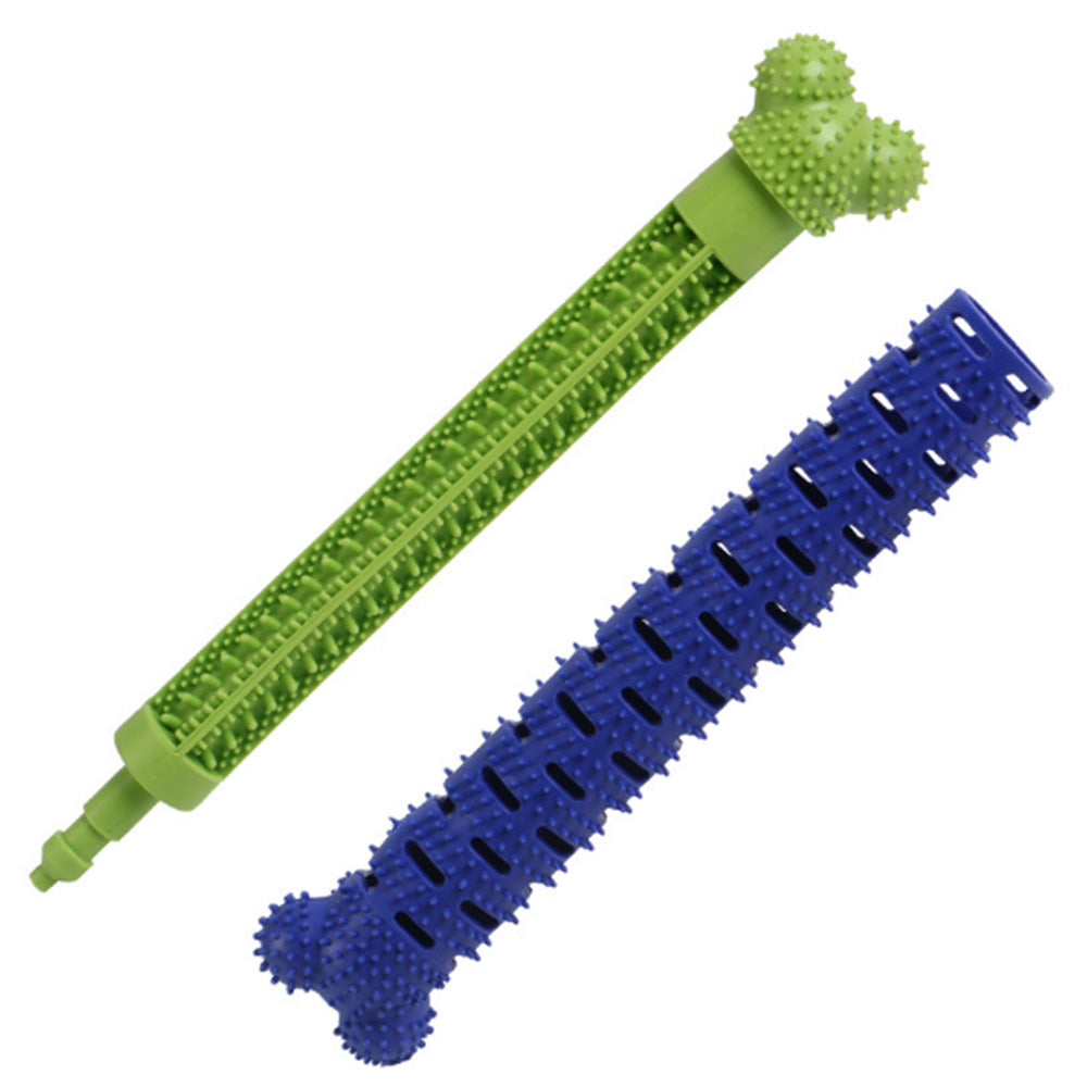 Dog Toothbrush Chew Toy for Dental Cleaning Bite Resistant Puppy Chew Stick Fit for 4.5-18 kg Dogs