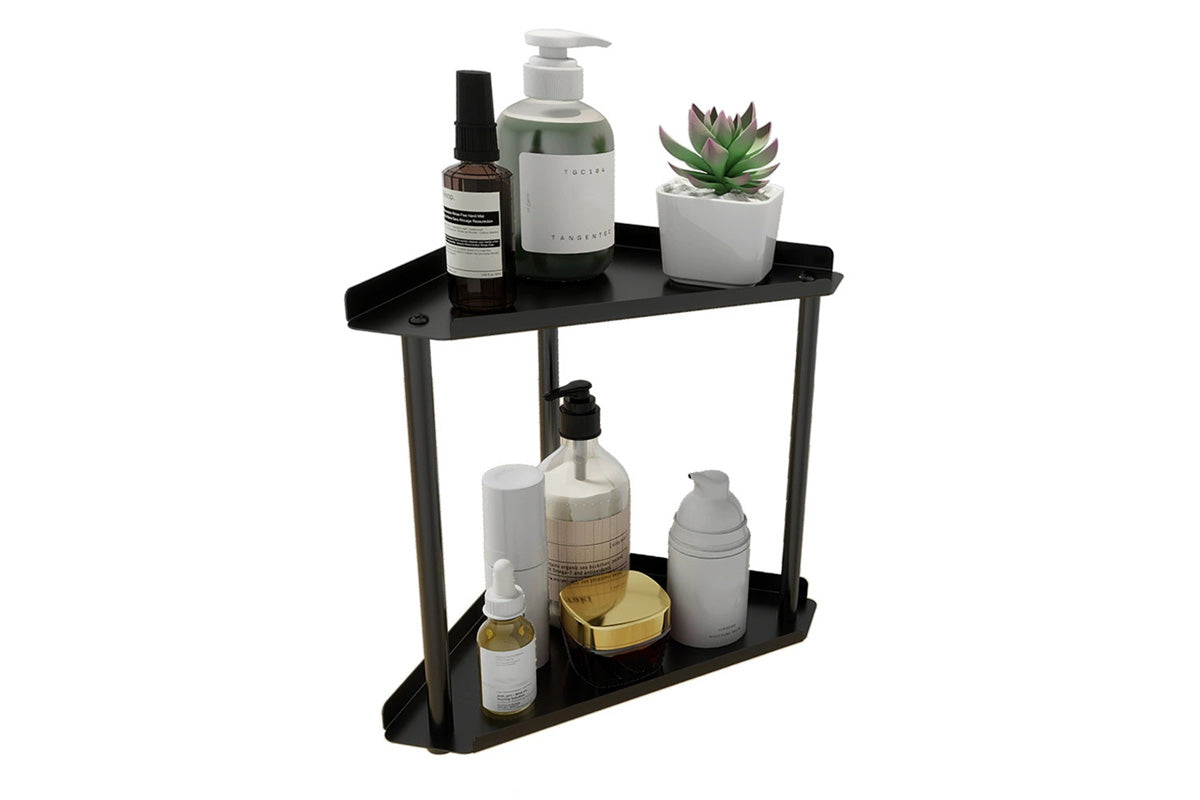 2 Tier Storage Rack Perfume and Skincare Organizer for Bathroom Bedroom Kitchen