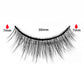 3 Pairs Eyelashes Self-Adhesive Natural Multiple Reversible Glue Free Reusable Eyelashes