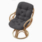 2Pcs Set of Overstuffed Universal Non-Slip Wicker Chair Tatami Mat