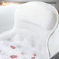 Bath Neck and Head Rest Pillow with Suction Cups