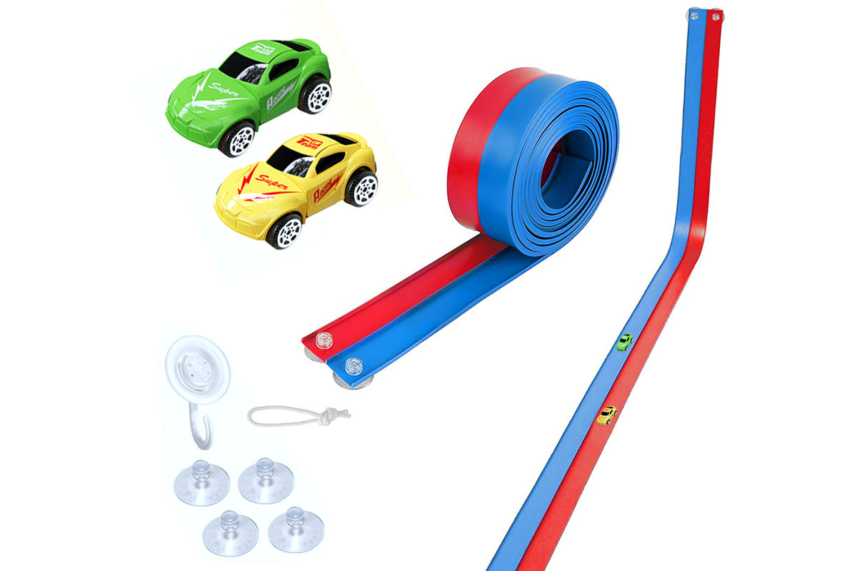 DIY Dual Color Flexible Race Track Car Toy