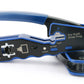 RJ45 Crimp Tool Pass Thru Ethernet Crimper for Cat5e Cat6 Cat6a 8P