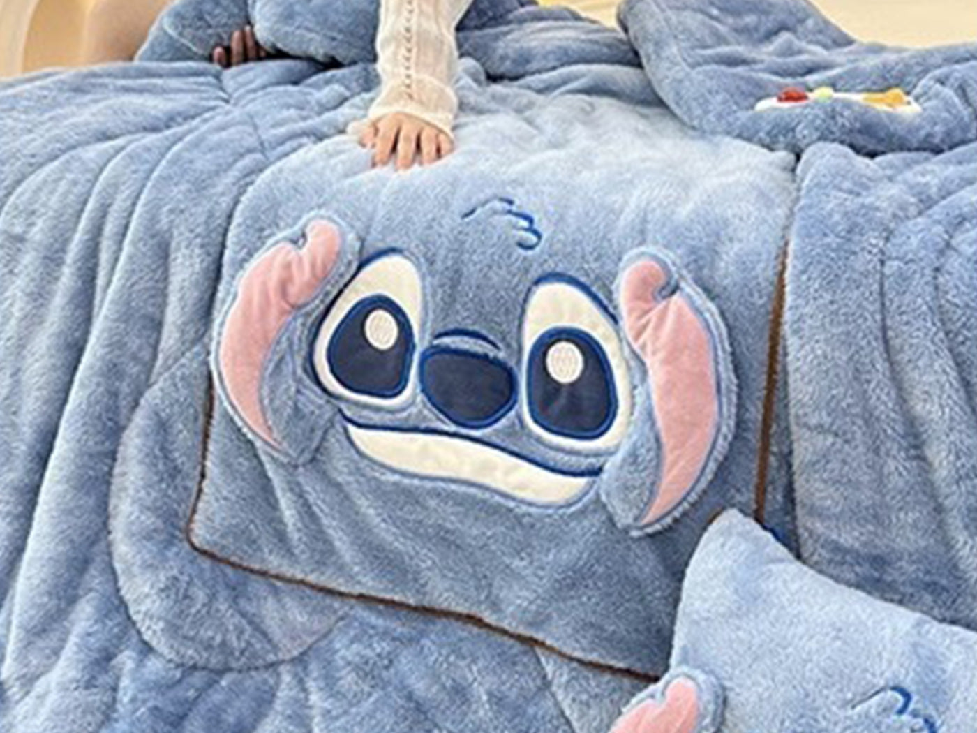 Pillow Blanket Throws Back Support Cushion