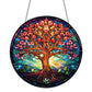 Tree of Life Hanging Decor Panel with Metal Chain