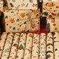 10PCS Multiple Patterns Christmas Wrapping Paper Gift Box Wrap Rolls