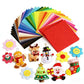 40Pcs Stiff Polyester Felt Fabric Sheets for Sewing and DIY Crafts