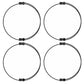 4Pcs Shirt Tuck Band Women Elastic Belts Tucking Shirts Sweater Cropping Belt