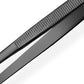 2 Pack 30cm BBQ Tongs Stainless Steel Round and Straight Head for Grilling Cooking