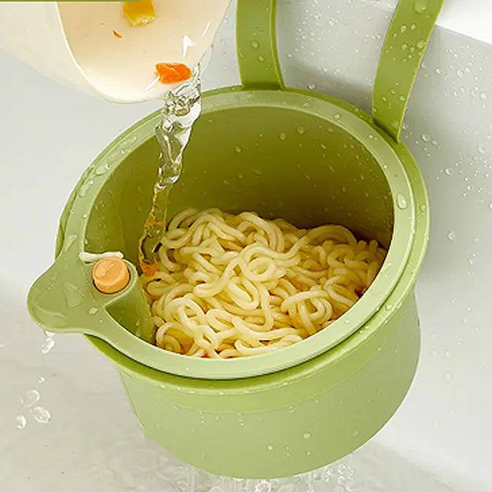 Sink Strainer Basket Household Kitchen Shelf Hanging Sink Stopper for Fruit Vegetable