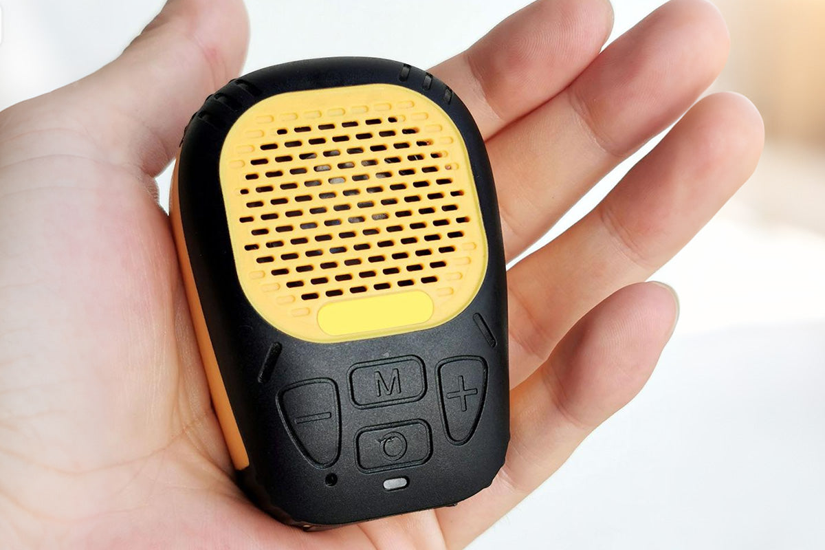 Wearable Clip On Bluetooth Speaker IP56 Waterproof Portable Wireless Speaker