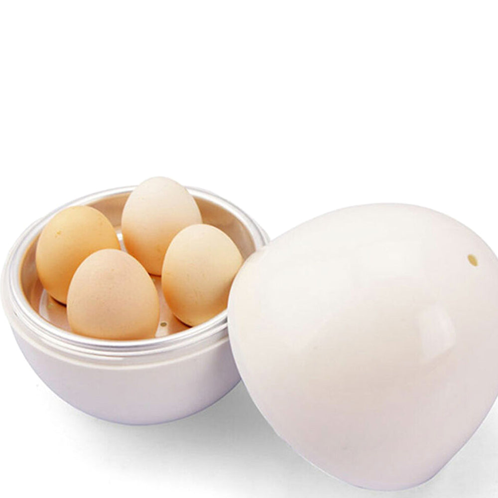4 Eggs Breakfast Boiler Kitchen Cooker for Microwave