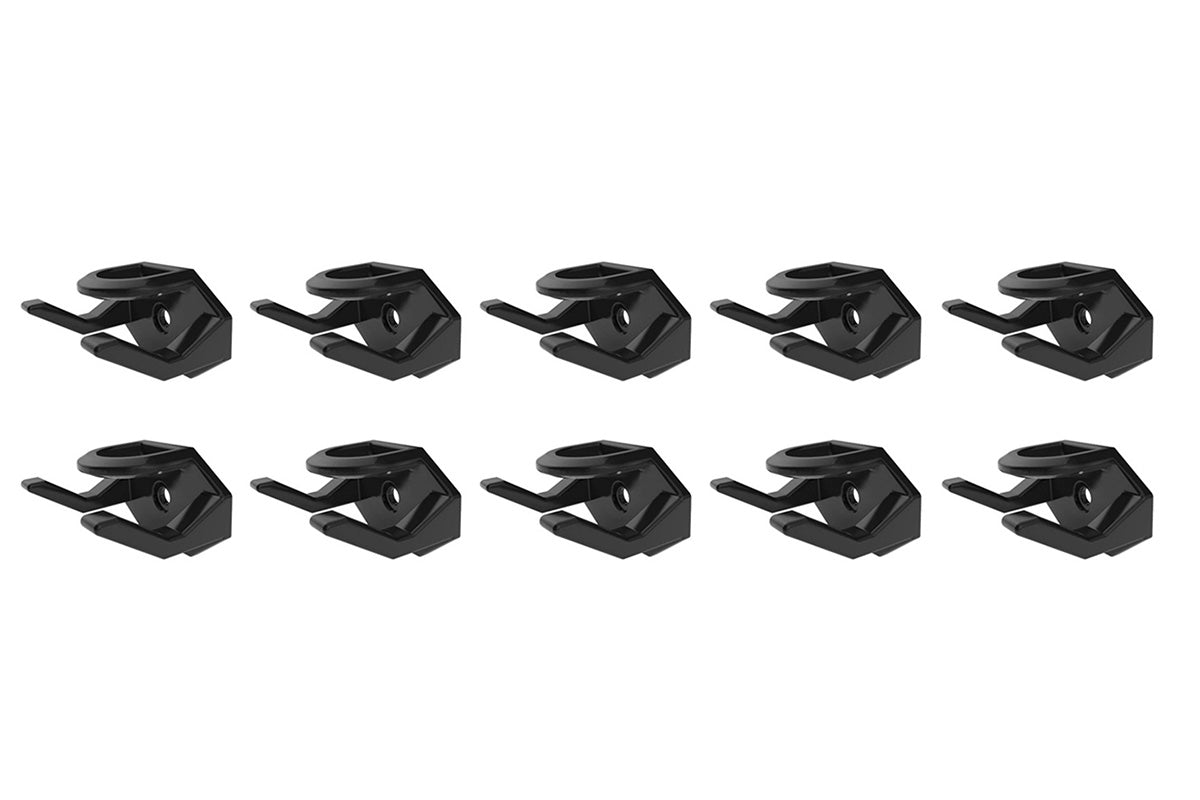 10 Pack Adhesive Hat Hooks for Wall Strong Hat Rack for Baseball Caps No Drilling Hat Organizer Display