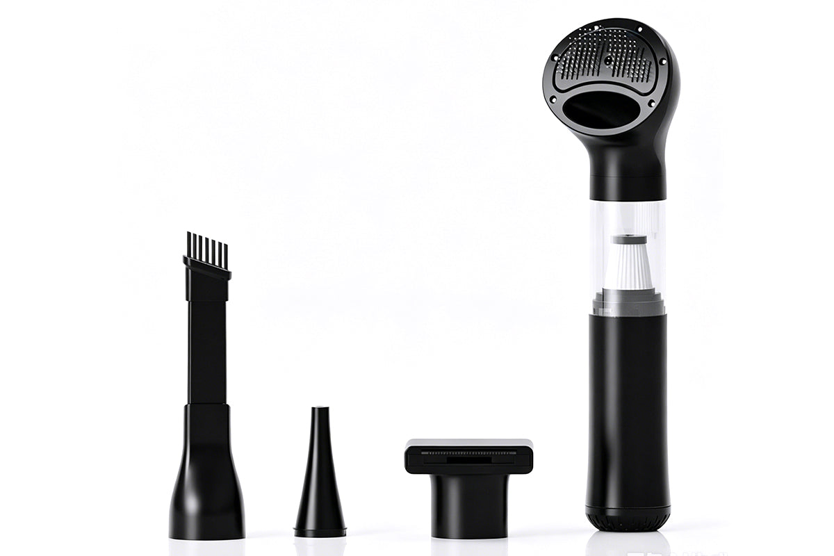 4-In-1 Cordless Pet Grooming Kit Hair Vacuum Grooming Brush Vacuum Cleaner
