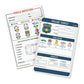 8 Theme Pretend Play Notepads Imaginative Play Notebooks for Boys Girls