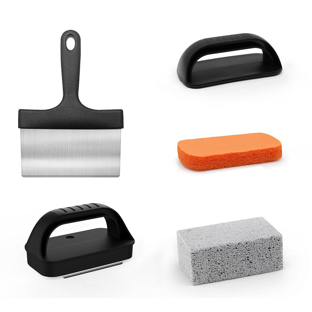 10PCS Griddle Cleaning Kit For Blackstone Flat Top Grill Cleaning Kit Griddle Scraper