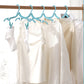 Foldable Travel Hanger Set with Clips and Storage Bag