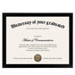 Certificate Frame with PVC for Diploma Document Photo Display