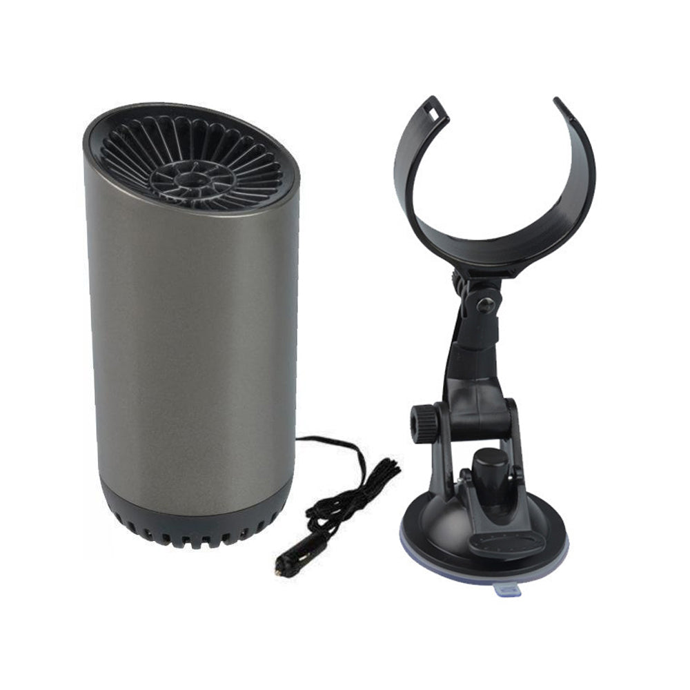 12V Portable Car Warmer and Defroster with Suction Holder