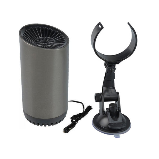 12V Portable Car Warmer and Defroster with Suction Holder