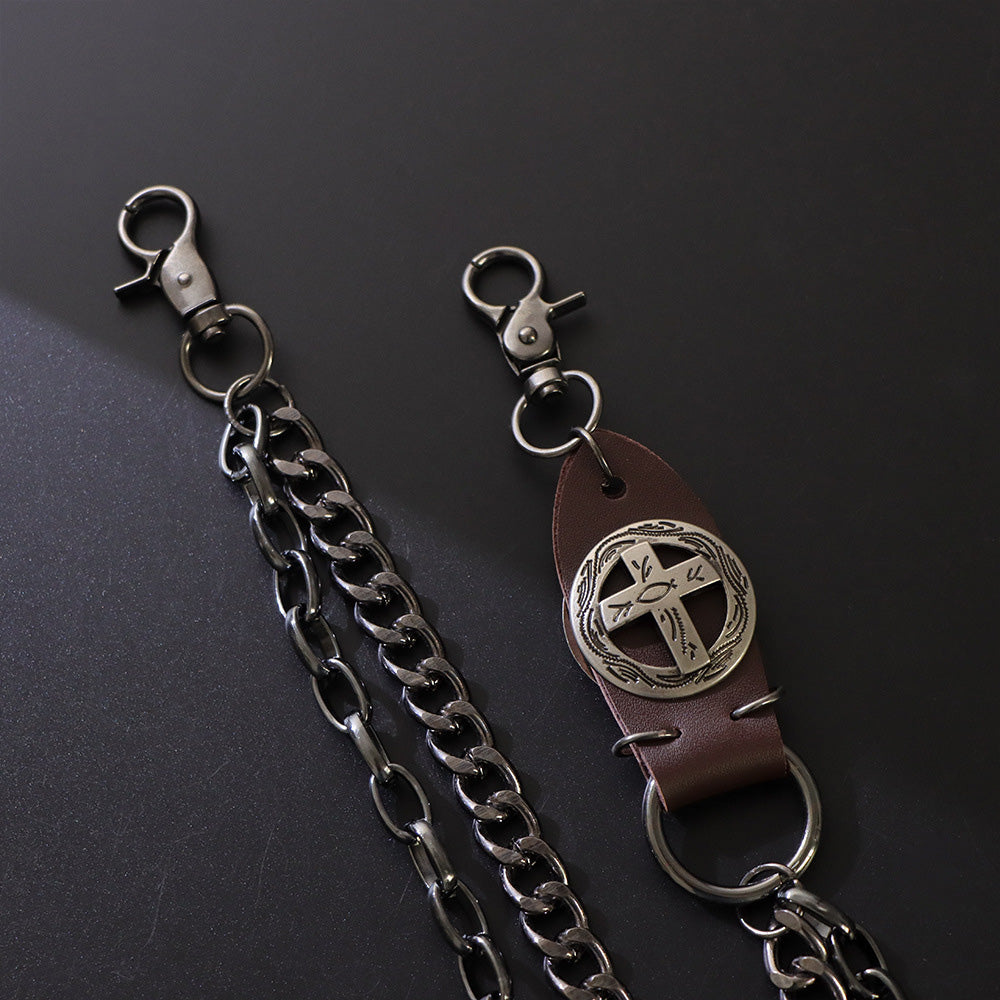 Punk Pant Chain Key Jean Wallet Chain for Men Women