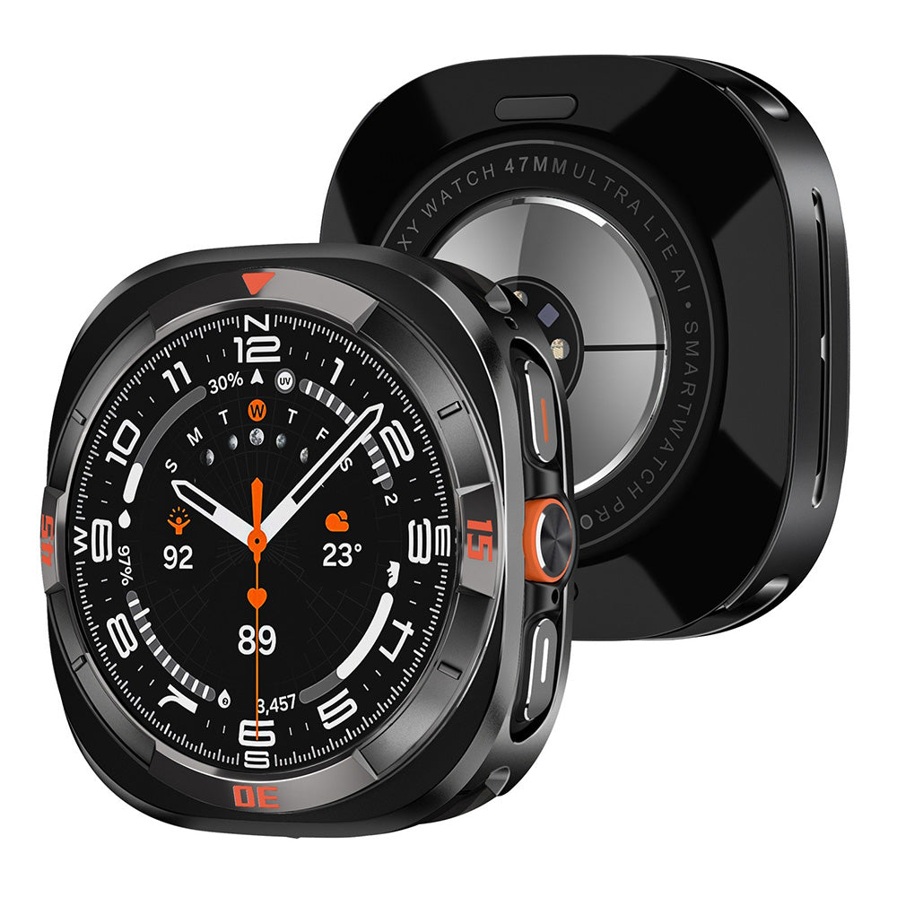 Full Cover Case and Glass Protector for Samsung Galaxy Watch Ultra 47mm