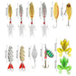 24-Piece Fishing Lure Gift Set with Assorted Sizes and Shapes