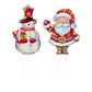 2-Piece Outdoor Christmas Stake Lights