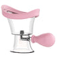 Manual Air Pressure Eye Cleaning Cup Clear Silicone Eye Cup