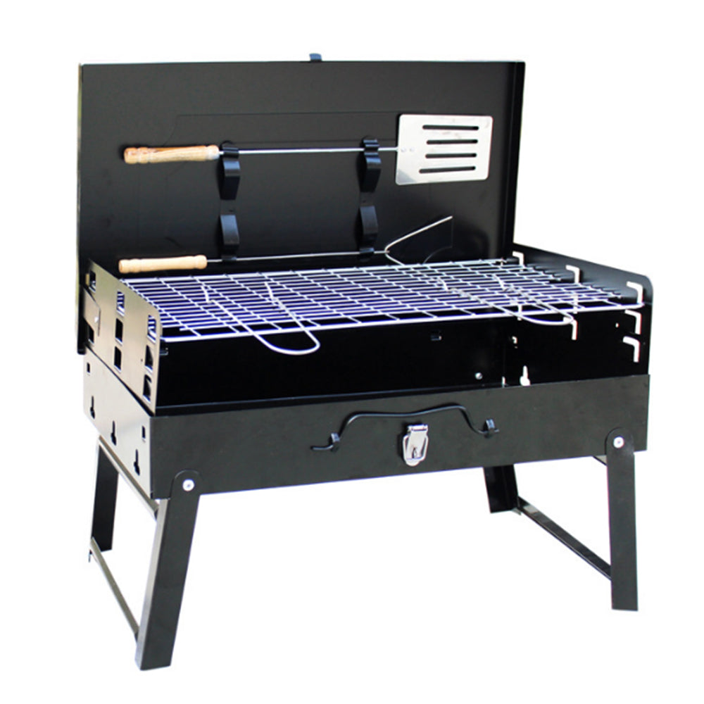 Portable Folding Charcoal BBQ Grill Utensil for Camping Travel Picnic Outdoor