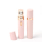 Electric Hair Epilator USB Rechargeable Hair Removal Lipstick Style Hair Remover