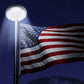 Solar Powered Flag Pole Light 26 LEDs Auto Active Super Bright Outdoor Camping Tent Light