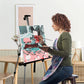 168cm Aluminum Adjustable Artist Field Display Easel Tripod Stand with Storage Bag