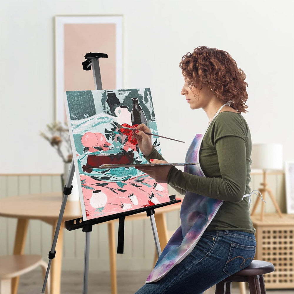 168cm Aluminum Adjustable Artist Field Display Easel Tripod Stand with Storage Bag