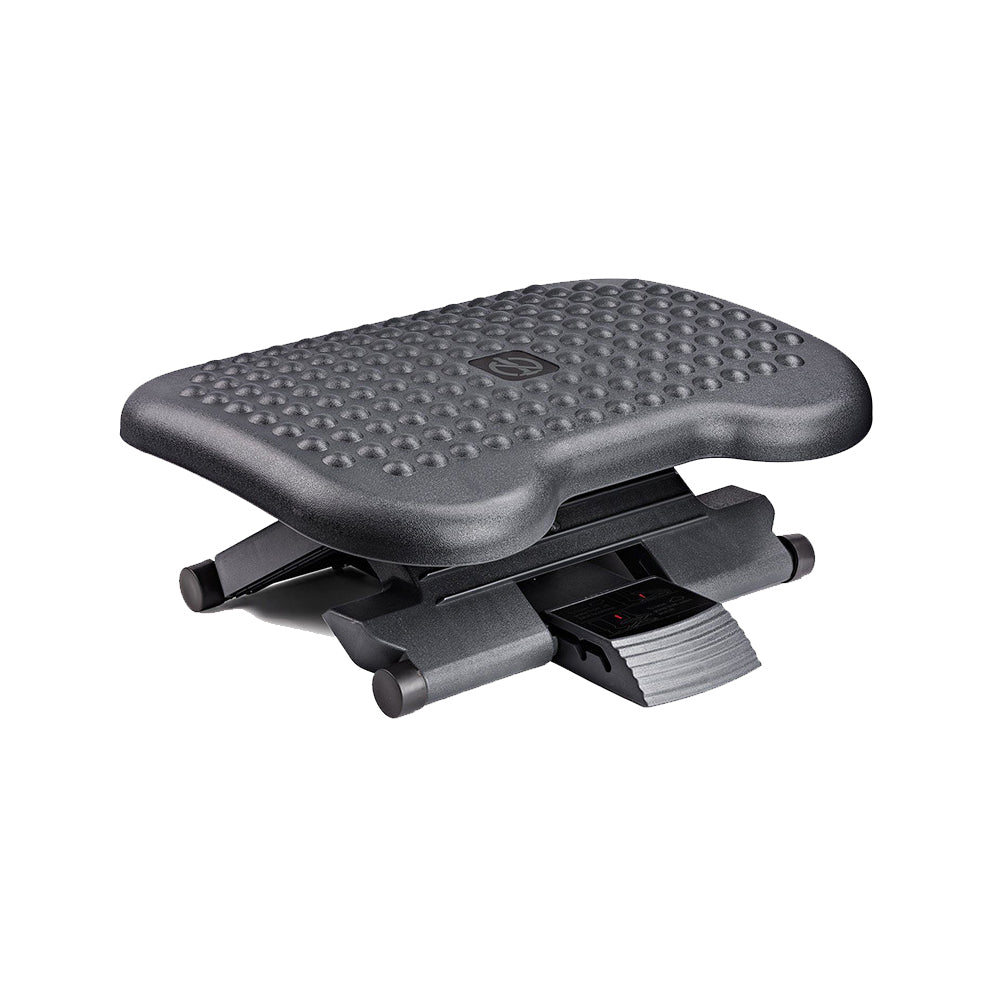 Adjustable Under Desk Footrest Foot Stool Under Desk with 3 Height Position