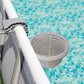 Pool Skimmer Basket with Handle for Inground Pools Large Mesh Filter Basket