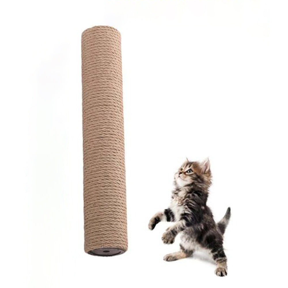 Sisal Rope Cat Tree Scratch Post Cat Scratching Pole Replacement 30 40 50cm