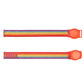 2PCS Soft Nylon Wristbands for Airtag Adjustable Bracelet for Airtag for Little Ones Adults-Multicolour