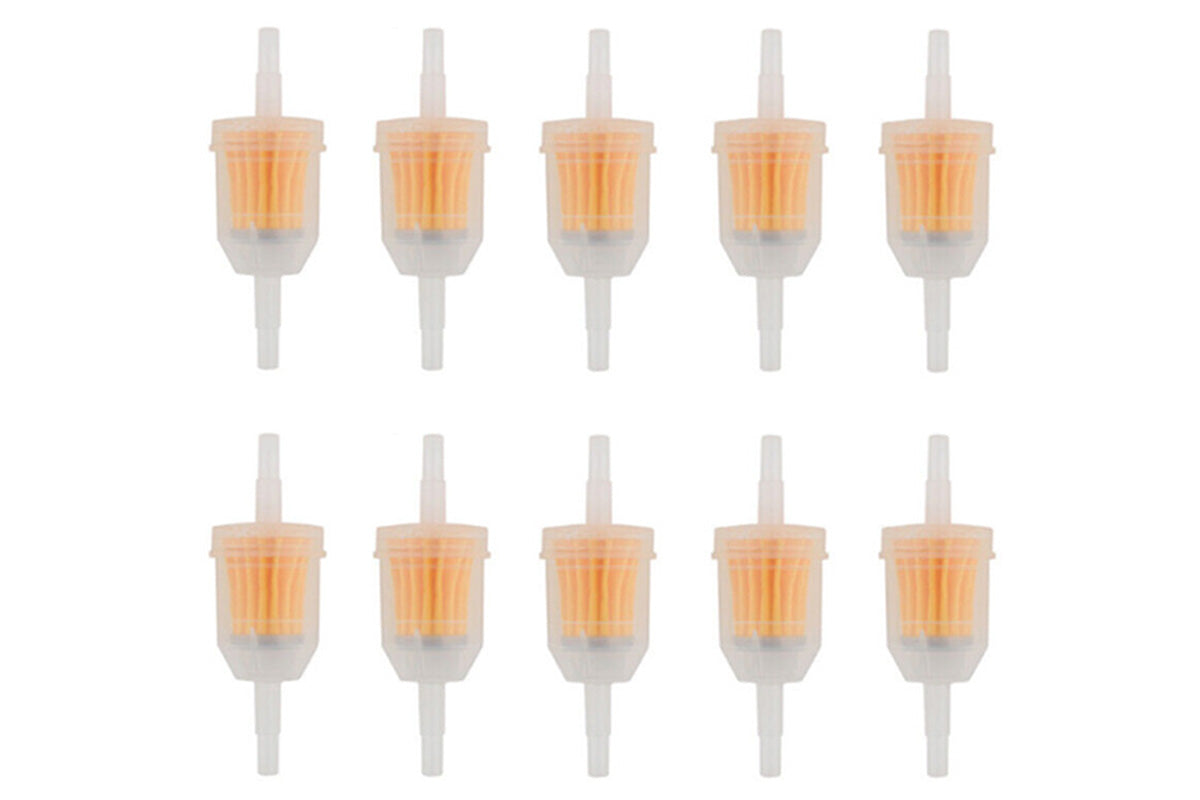 10Pcs Motor Inline Fuel Filters for Lawn Mower Small Engine