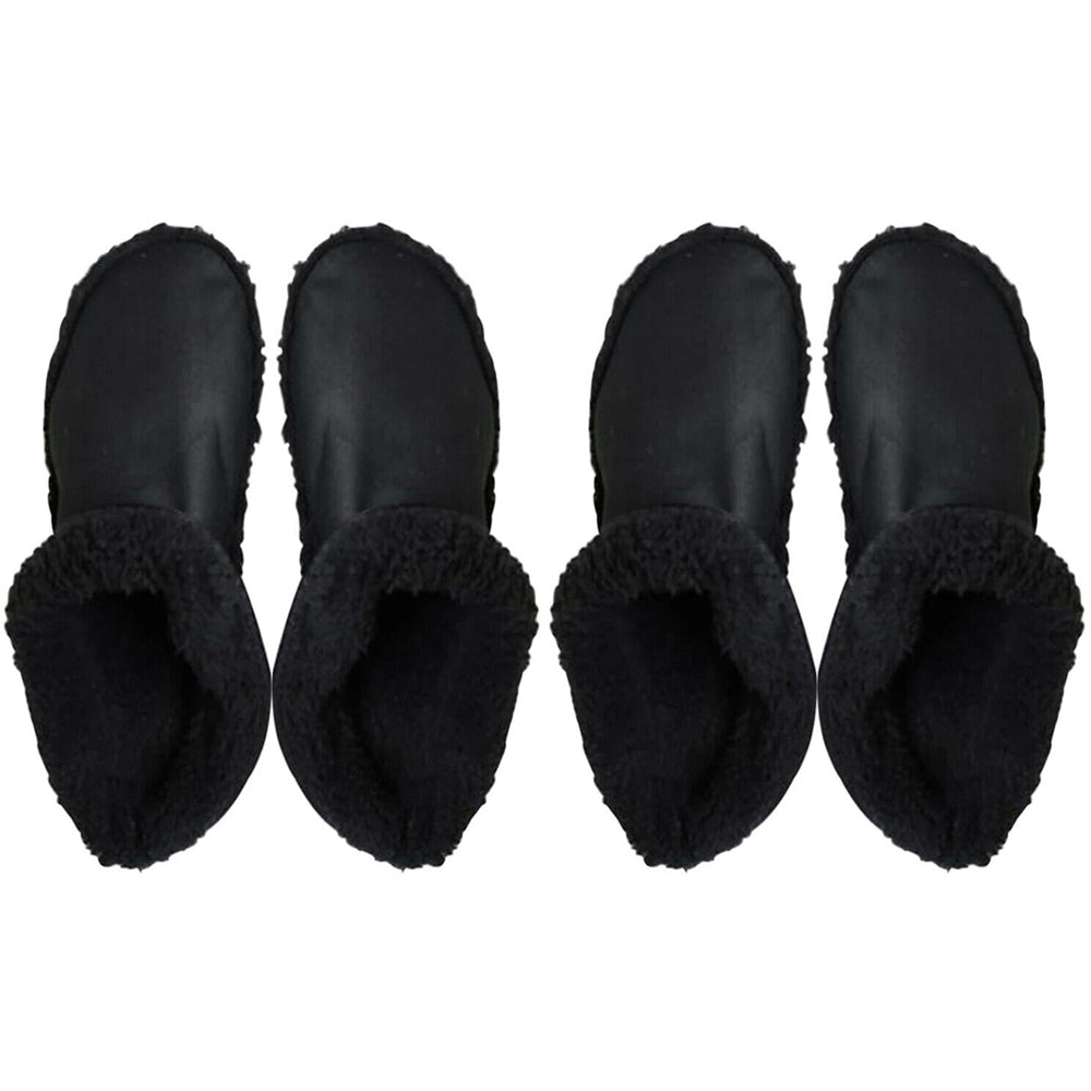 2Pcs Winter Fleeced Liner Insoles for Slipper