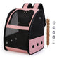 Pet Bird Carrier Backpack with Standing Perch