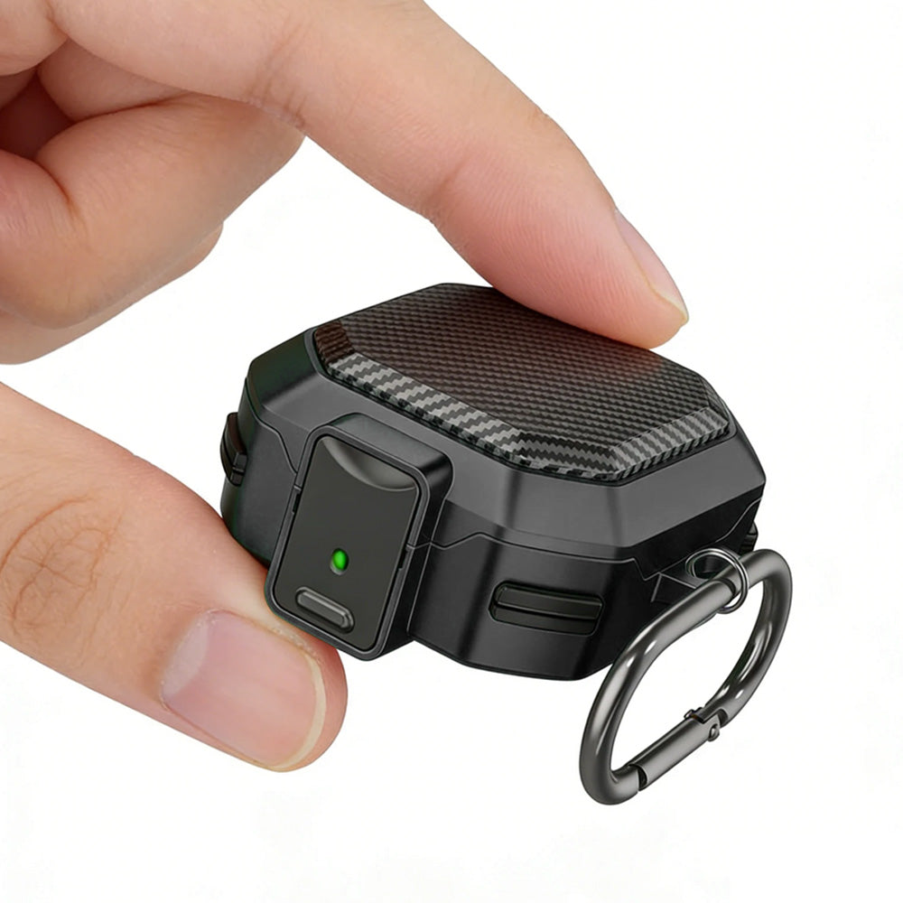 Protective Case for Samsung Galaxy Buds 4 and 4 Pro Shockproof Earbuds Case Cover with Lock Clip