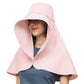 Sun Protection Wide Brim Outdoor Beach Neck Face Mask Cap