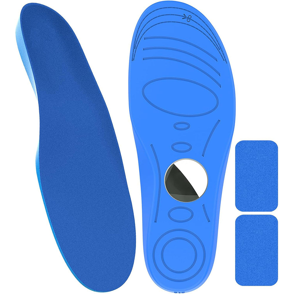 Pair of Insoles with Hidden AirTag Holder