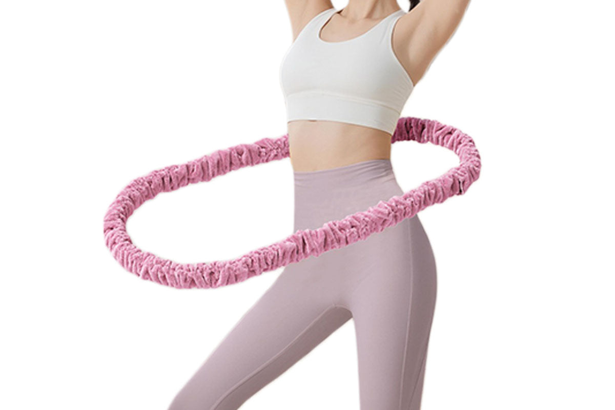 1.4KG Soft Spring Plush Hula Hoop for Weight Loss Exercise Hoop for Home Gym