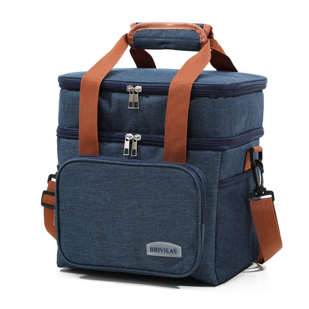 Outdoor Portable Lunch Bag Thermal Insulated Food Container Cooler Bag