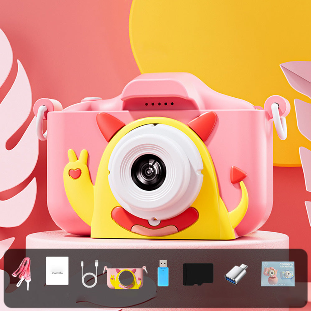 Kids Digital Camera Portable Digital Video Camera with 64G TF Card and Card Reader
